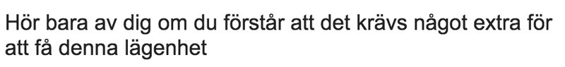 Ett av meddelandena som Johanna fick Ett av meddelandena som Johanna fick